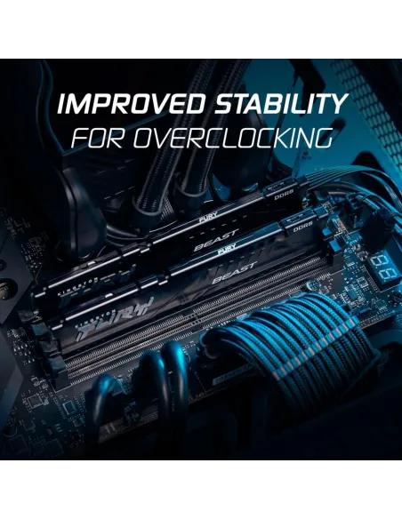 Kingston FURY Beast DDR5 RGB 32GB 6000MHz - Memoria Gaming