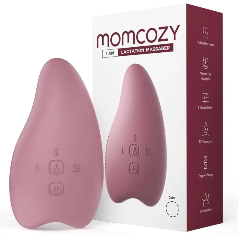 Momcozy Masajeador Lactancia Calor + Vibración