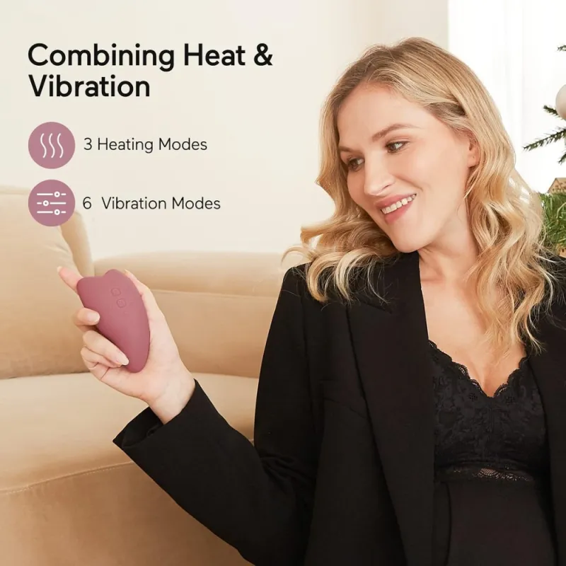Momcozy Masajeador Lactancia Calor + Vibración