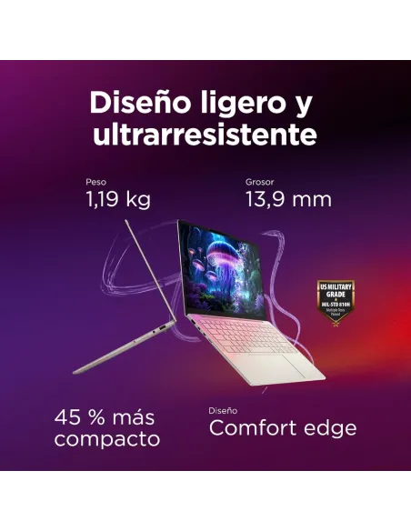 Lenovo Yoga Slim 7 14ILL10 Copilot PC Ordenador Portátil 14'' OLED Intel Core Ultra 7 32GB RAM 1TB SSD Windows 11 Home