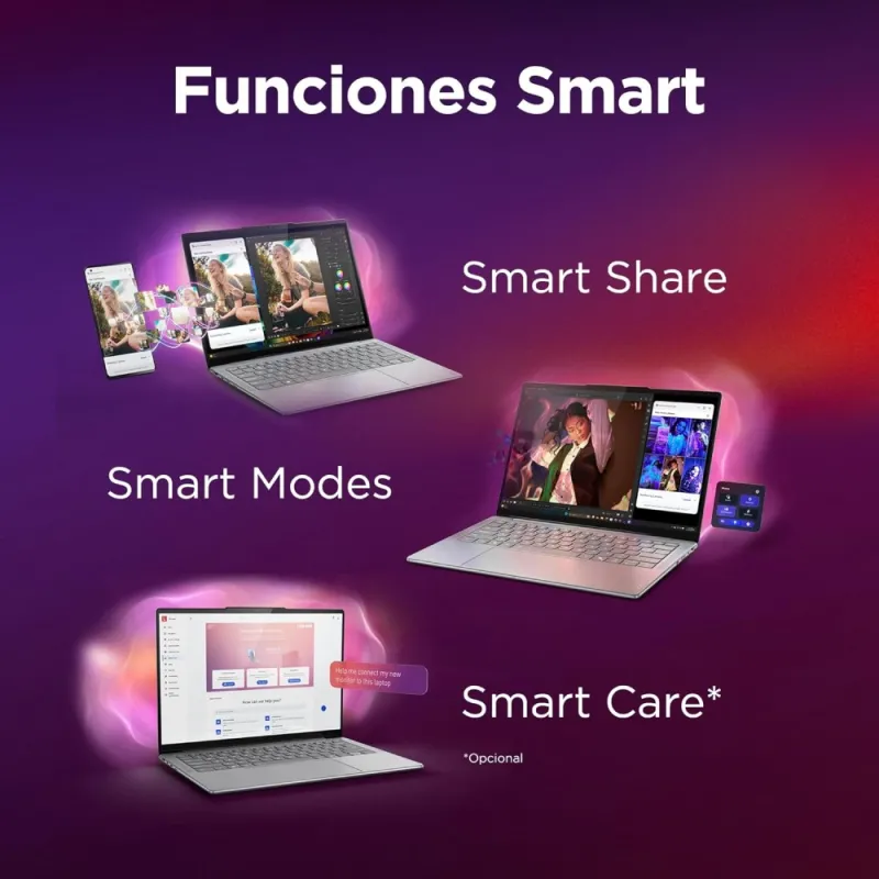 Lenovo Yoga Slim 7 14ILL10 Copilot PC Ordenador Portátil 14'' OLED Intel Core Ultra 7 32GB RAM 1TB SSD Windows 11 Home