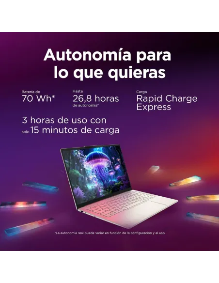 Lenovo Yoga Slim 7 14ILL10 Copilot PC Ordenador Portátil 14'' OLED Intel Core Ultra 7 32GB RAM 1TB SSD Windows 11 Home