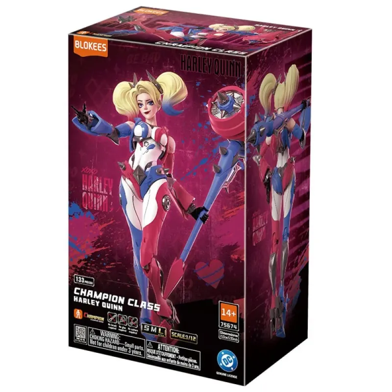 Figura Champion Class DC 04: Harley-Quinn