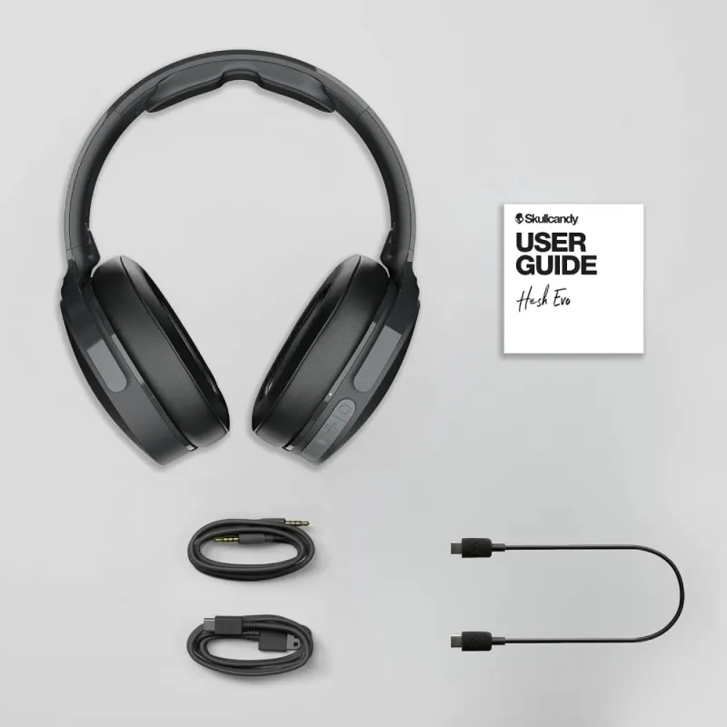 Skullcandy Hesh Evo Blancos | Auriculares Bluetooth 36h - TiendaCPU