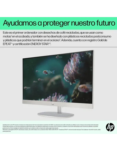 HP All-in-One 24-cr0013ss Ordenador Sobremesa 23,8'' Full HD Intel Core i3-N300 8GB RAM 512GB SSD