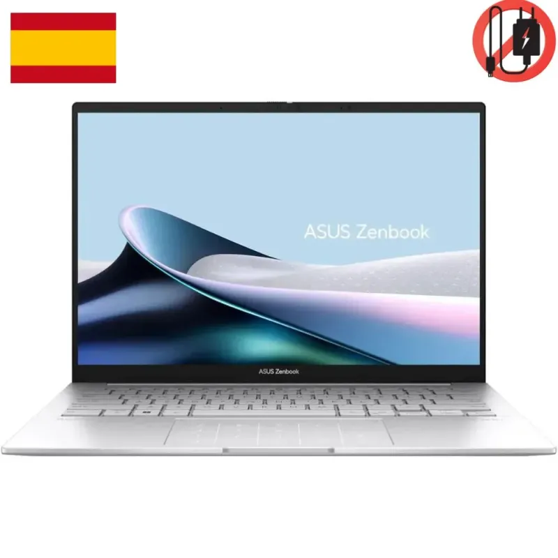 ASUS Zenbook 14 OLED UX3405CA Ordenador Portátil 14'' WUXGA Core Ultra 7 255H 16GB/512GB Win11 Plateado