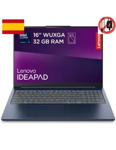 Lenovo IdeaPad Slim 5 Gen 10 Ordenador Portátil 16'' WUXGA Intel Core Ultra 9 185H 32GB RAM 1TB SSD Windows 11 Home Azul