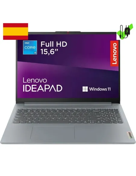 Lenovo IdeaPad Slim 3 15IRH8 Ordenador Portátil 15,6'' Full HD Intel Core i5 16GB RAM 512GB SSD Windows 11 Home