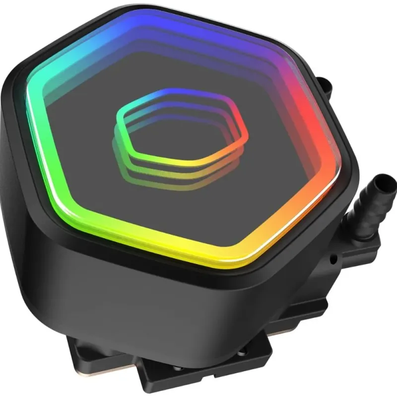 Cooler Master MasterLiquid 360 Core II Refrigeración Líquida CPU AIO 360mm ARGB Espejo Infinito Multisocket Negro