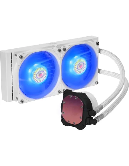 Cooler Master MasterLiquid 240 Core II Refrigeración Líquida CPU AIO 240mm ARGB TDP 270W Multisocket Blanco
