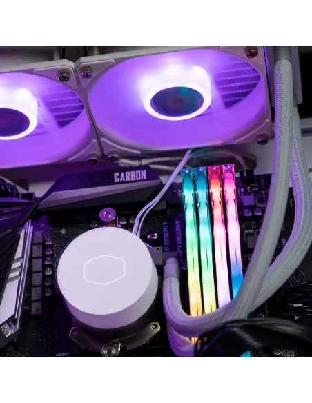 Cooler Master MasterLiquid 240 Core II Refrigeración Líquida CPU AIO 240mm ARGB TDP 270W Multisocket Blanco