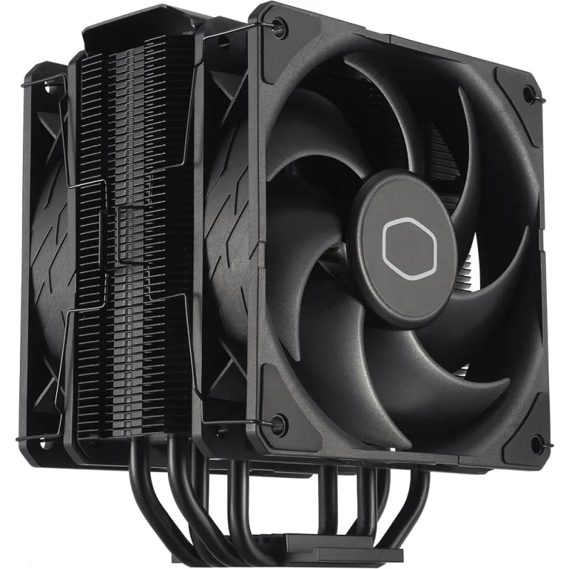 Cooler Master Hyper 612 APEX Disipador CPU Torre 6 Tubos Calor Doble Ventilador 120mm Multisocket Negro