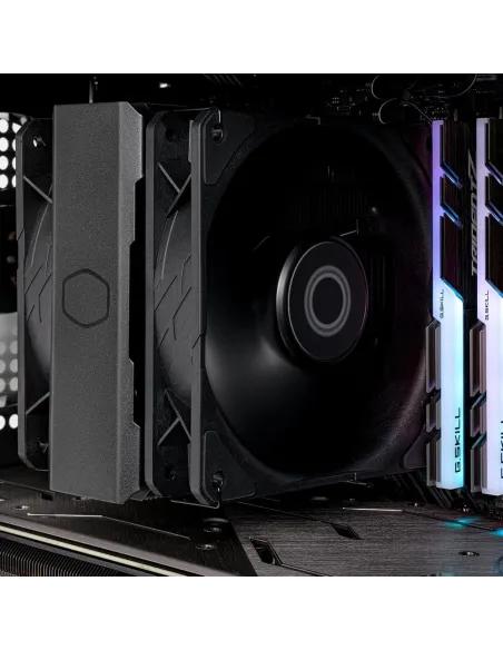 Cooler Master Hyper 612 APEX Disipador CPU Torre 6 Tubos Calor Doble Ventilador 120mm Multisocket Negro