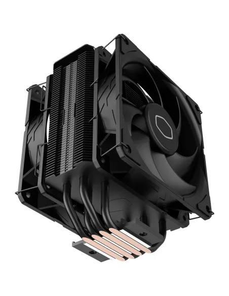 Cooler Master Hyper 612 APEX Disipador CPU Torre 6 Tubos Calor Doble Ventilador 120mm Multisocket Negro