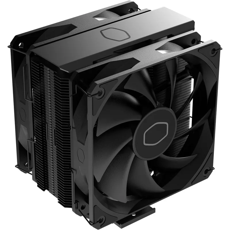 Cooler Master Hyper 612 APEX Disipador CPU Torre 6 Tubos Calor Doble Ventilador 120mm Multisocket Negro