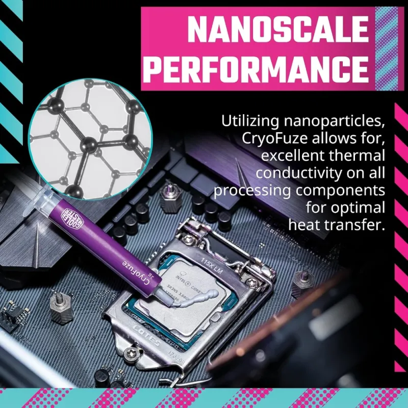 Cooler Master CryoFuze 7 Pasta Térmica Alta Conductividad CPU GPU Disipador Calor