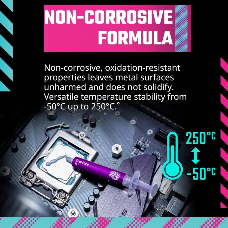 Cooler Master CryoFuze 7 Pasta Térmica Alta Conductividad CPU GPU Disipador Calor