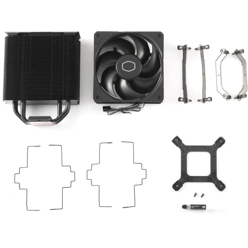Cooler Master Hyper 212 3DHP Black Disipador CPU Torre Multisocket Intel AMD 120mm Negro