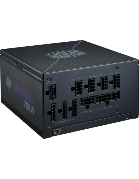 Cooler Master MWE V3 750W Fuente de Alimentación 80 Plus Gold ATX 3.1 12V-2x6 PFC Activo No Modular