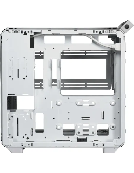 Cooler Master Qube 500 PC-Gehäuse Midi-Tower ATX Micro-ATX Mini-ITX Seitenfenster USB-C 2x USB-A Kabelmanagement Weiß