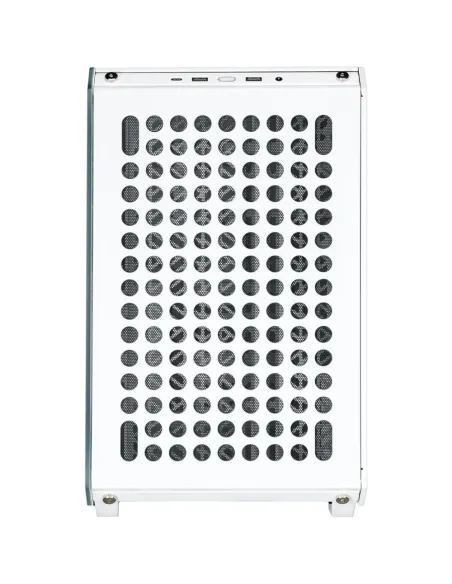 Cooler Master Qube 500 Caja Semitorre ATX Micro-ATX Mini-ITX Ventana Lateral USB-C 2x USB-A Gestión Cables Blanco