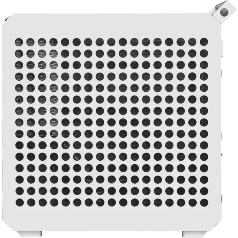 Cooler Master Qube 500 PC-Gehäuse Midi-Tower ATX Micro-ATX Mini-ITX Seitenfenster USB-C 2x USB-A Kabelmanagement Weiß