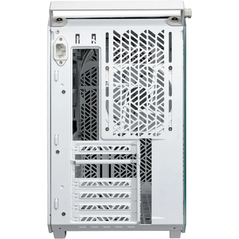 Cooler Master Qube 500 PC-Gehäuse Midi-Tower ATX Micro-ATX Mini-ITX Seitenfenster USB-C 2x USB-A Kabelmanagement Weiß