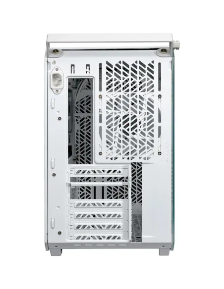 Cooler Master Qube 500 Caja Semitorre ATX Micro-ATX Mini-ITX Ventana Lateral USB-C 2x USB-A Gestión Cables Blanco