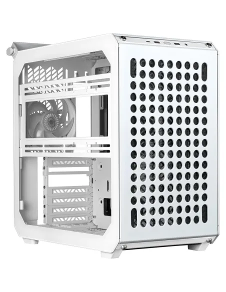 Cooler Master Qube 500 Caja Semitorre ATX Micro-ATX Mini-ITX Ventana Lateral USB-C 2x USB-A Gestión Cables Blanco