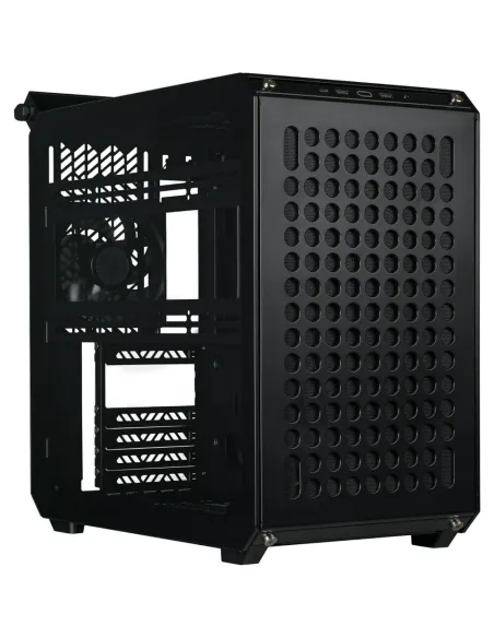 Cooler Master Qube 500 Caja Semitorre ATX Micro-ATX Mini-ITX Ventana Lateral USB-C 2x USB-A Gestión Cables Negro
