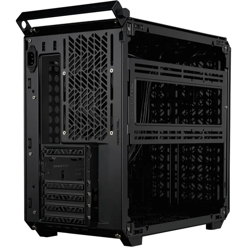 Cooler Master Qube 500 Caja Semitorre ATX Micro-ATX Mini-ITX Ventana Lateral USB-C 2x USB-A Gestión Cables Negro