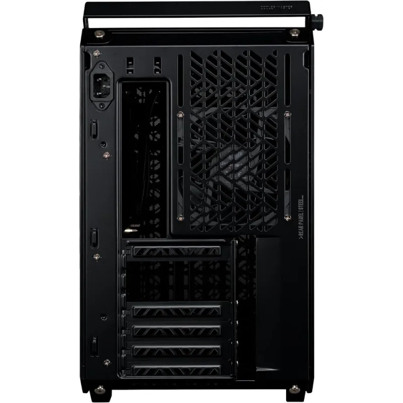 Cooler Master Qube 500 Caja Semitorre ATX Micro-ATX Mini-ITX Ventana Lateral USB-C 2x USB-A Gestión Cables Negro