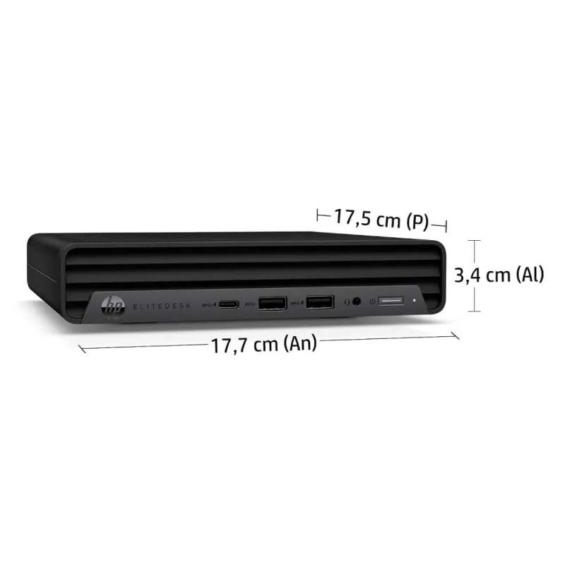HP EliteDesk 800 Mini G1 Mini PC Ordenador Sobremesa Compacto Intel Core Ultra 5 235 16GB RAM SSD Windows 11 Pr