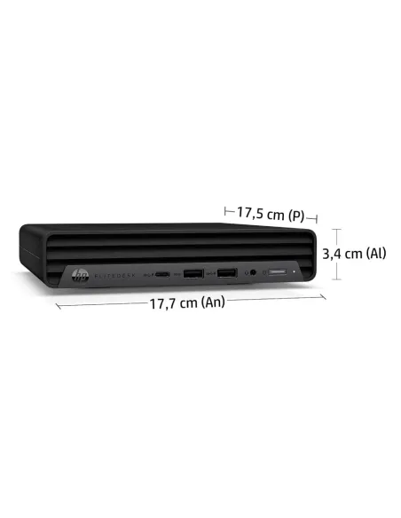 HP EliteDesk 800 Mini G1 Mini PC Ordenador Sobremesa Compacto Intel Core Ultra 5 235 16GB RAM SSD Windows 11 Pr