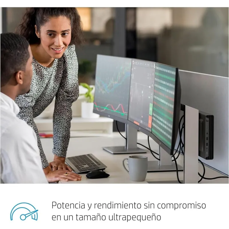 HP EliteDesk 800 Mini G1 Mini PC Ordenador Sobremesa Compacto Intel Core Ultra 5 235 16GB RAM SSD Windows 11 Pr