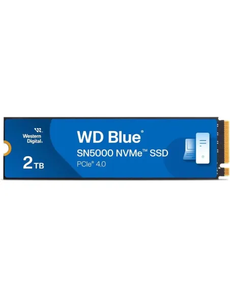 Western Digital Blue SN5000 SSD M.2 NVMe 2TB PCIe Gen4 Disco Duro Sólido Interno hasta 5150MB/s