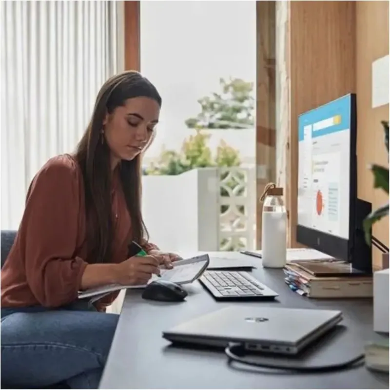 HP ProOne 440 G9 All-in-One Desktop-PC 23,8'' Intel Core i7-14700T 16GB RAM 512GB SSD Windows 11 Pro