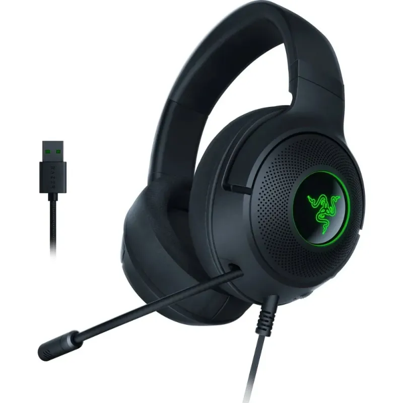 Razer Kraken V3 X Negro Auriculares Gaming USB 7.1 TriForce