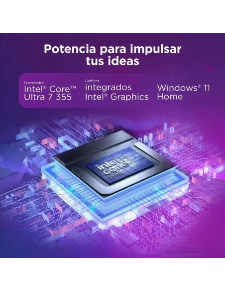 Lenovo IdeaPad Slim 3 Gen 11 Copilot PC Ordenador Portátil 15,3'' WUXGA Intel Core Ultra 7 16GB RAM 1TB SSD