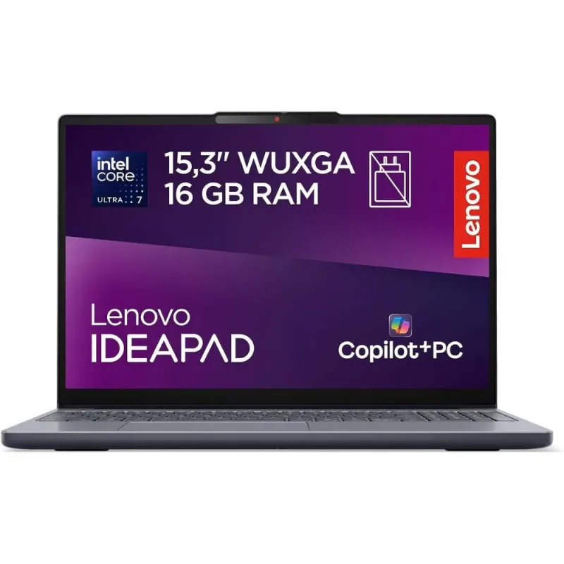 Lenovo IdeaPad Slim 3 Gen 11 Copilot PC Ordenador Portátil 15,3'' WUXGA Intel Core Ultra 7 16GB RAM 1TB SSD