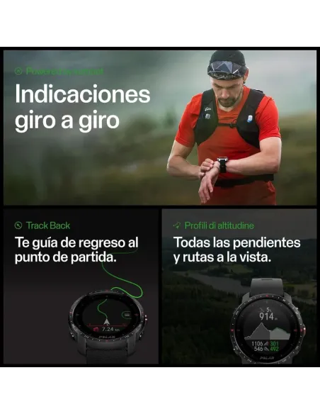 Polar Grit X Pro Titan Smartwatch - Reloj Outdoor Titanio