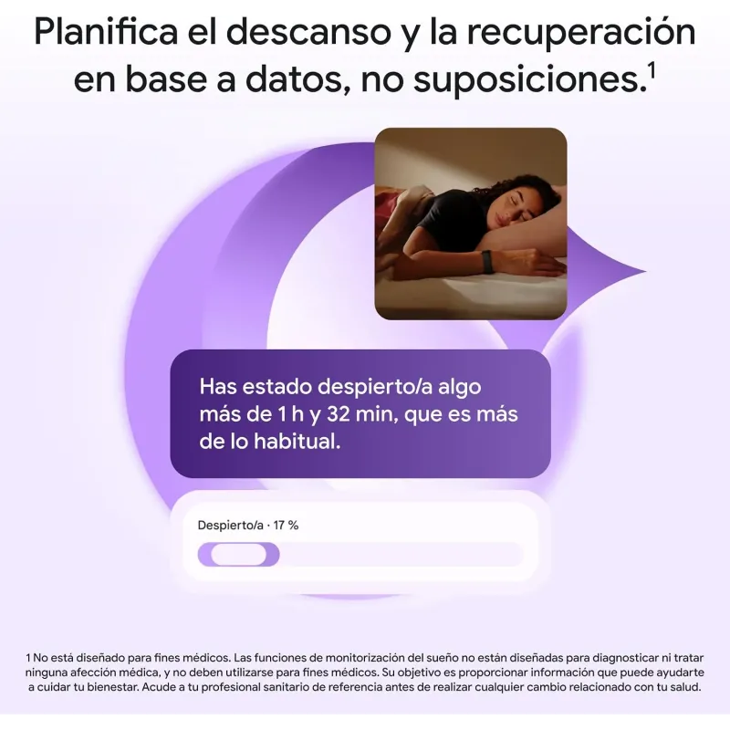 Google Fitbit Air Gris Niebla