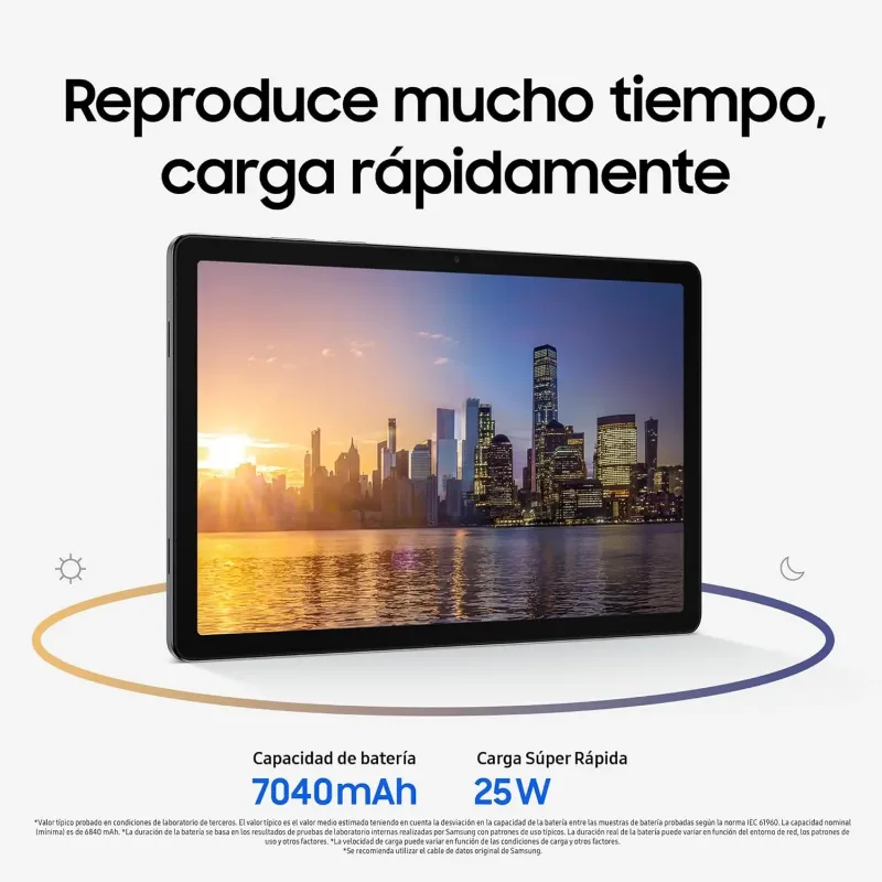 Samsung Galaxy Tab A11+ 8/256GB Wifi Gris - Tablet 11" 90Hz Dolby Atmo