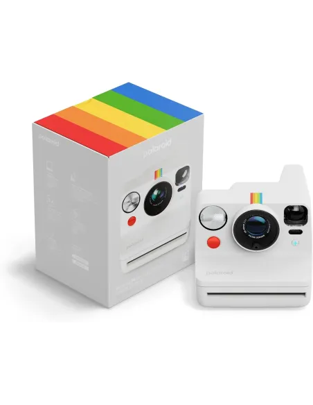 Polaroid Now+ G3 Cámara Instantánea con Film Incluido Bluetooth Control Creativo Blanco