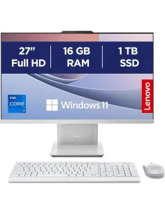 Lenovo IdeaCentre AIO 27IRH9 All-in-One Ordenador Sobremesa 27'' Full HD Intel Core i7-13620H 16GB RAM 1TB SSD Windows 11 Gris