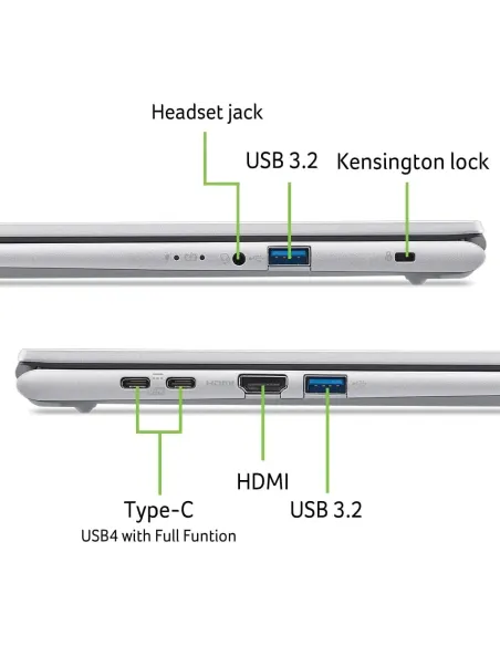 Acer Aspire Go 15 AG15-72P Ordenador Portátil 15,6'' Full HD