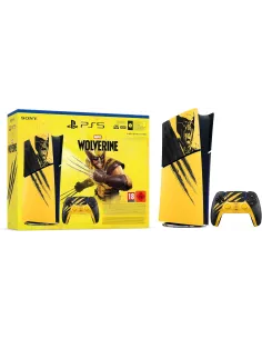 Sony PlayStation 5 Slim Digital Bundle Battle Yellow Marvel's Wolverine Edición Limitada
