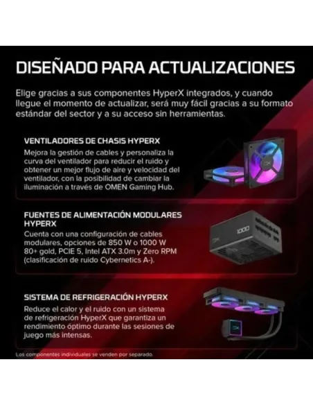 HP OMEN 35L GT18-0008NS Gaming-PC Tower Intel Core Ultra 9 270K 32GB RAM Kingston FURY NVIDIA GeForce RTX Windows 11 Home