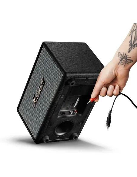 Marshall Acton IV Black & Brass