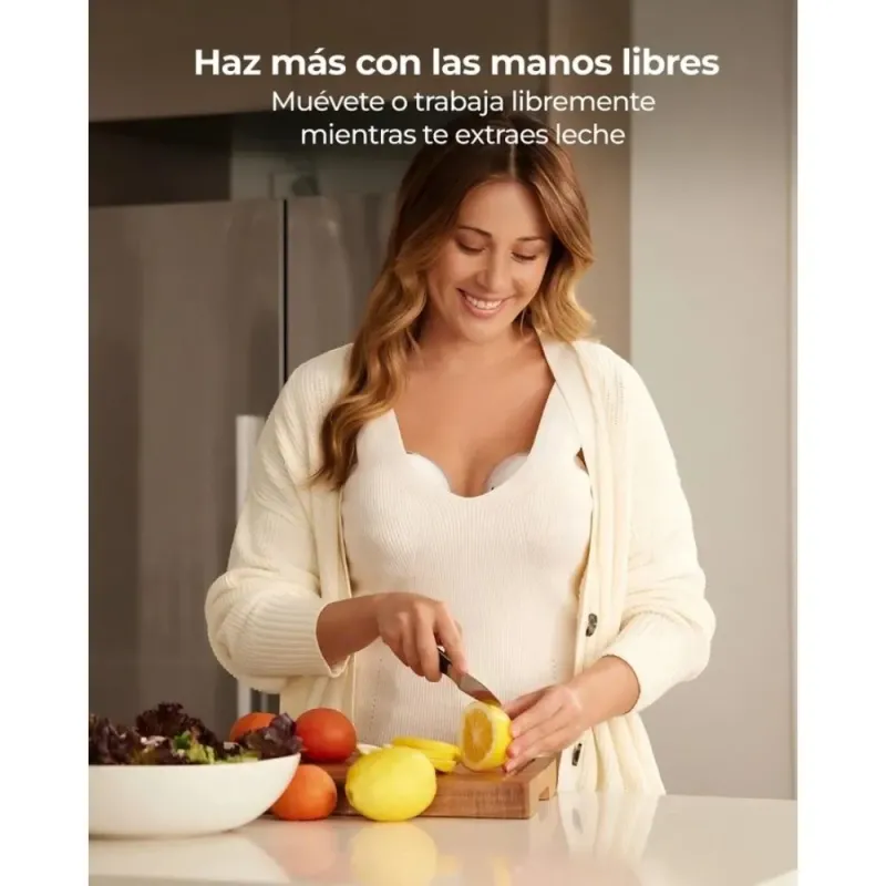 Sacaleches manos libre Momcozy M5 Smart doble